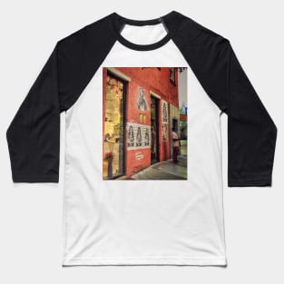 Street Art, Prince Street, Soho, Manhattan, New York City Baseball T-Shirt